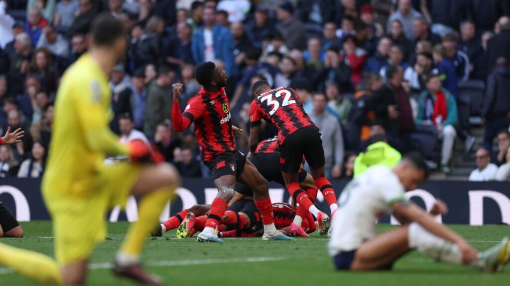 AFC Bournemouth pulled off a dramatic 3-2 victory against Tottenham Hotspur